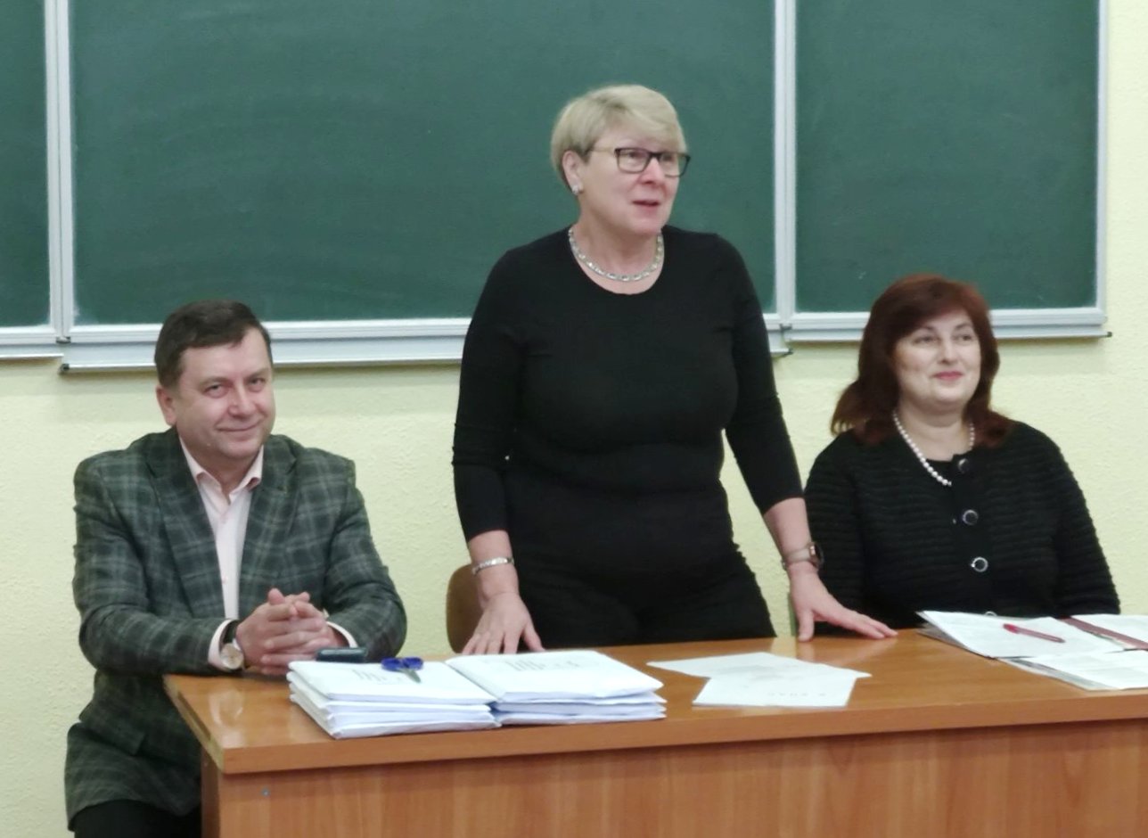 Голова журі Міщук Н.Й. та члени оргкомітету олімпіади з біології Чайнюк Ю.Ч., Турчин О.В.